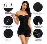 Truglam Black Detachable Faja Full Body Shaper